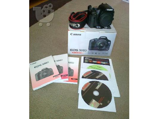 PoulaTo: Canon EOS 500D 15MP with 18-55mm IS Kit